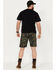 Image #3 - Hawx Men's Stretch Cargo Work Shorts, Camouflage, hi-res