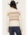 Image #4 - Ariat Women's Southwestern Print Lodge Sweater, Oatmeal, hi-res