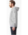 Image #3 - Dickies Men's Water Repellent Logo Sleeve Pullover Hooded Sweatshirt, Heather Grey, hi-res