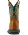 Image #3 - Ariat Boys' Workhog XT Coil Western Boots - Broad Square Toe, Tan, hi-res