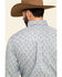 George Strait by Wrangler Men's Red Small Paisley Print Long Sleeve Western Shirt , Gray, hi-res