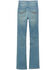 Image #1 - Wrangler 20X Boys' Light Wash Slim Bootcut Stretch Denim Jeans, Light Wash, hi-res