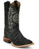 Image #1 - Tony Lama Men's Exotic Alligator Miguel Western Boots - Broad Square Toe, Black, hi-res