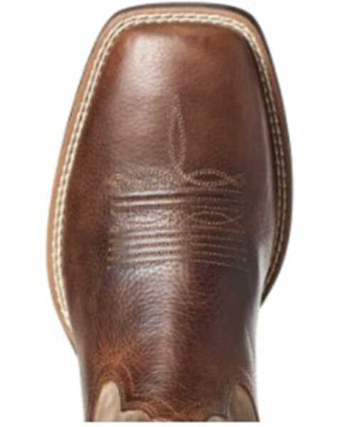 Image #4 - Ariat Men's Qualifier Western Performance Boots - Square Toe, Brown, hi-res