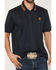 Image #3 - RANK 45&reg; Men's Hoss Jersey Short Sleeve V-Neck Stretch Polo Shirt, Navy, hi-res