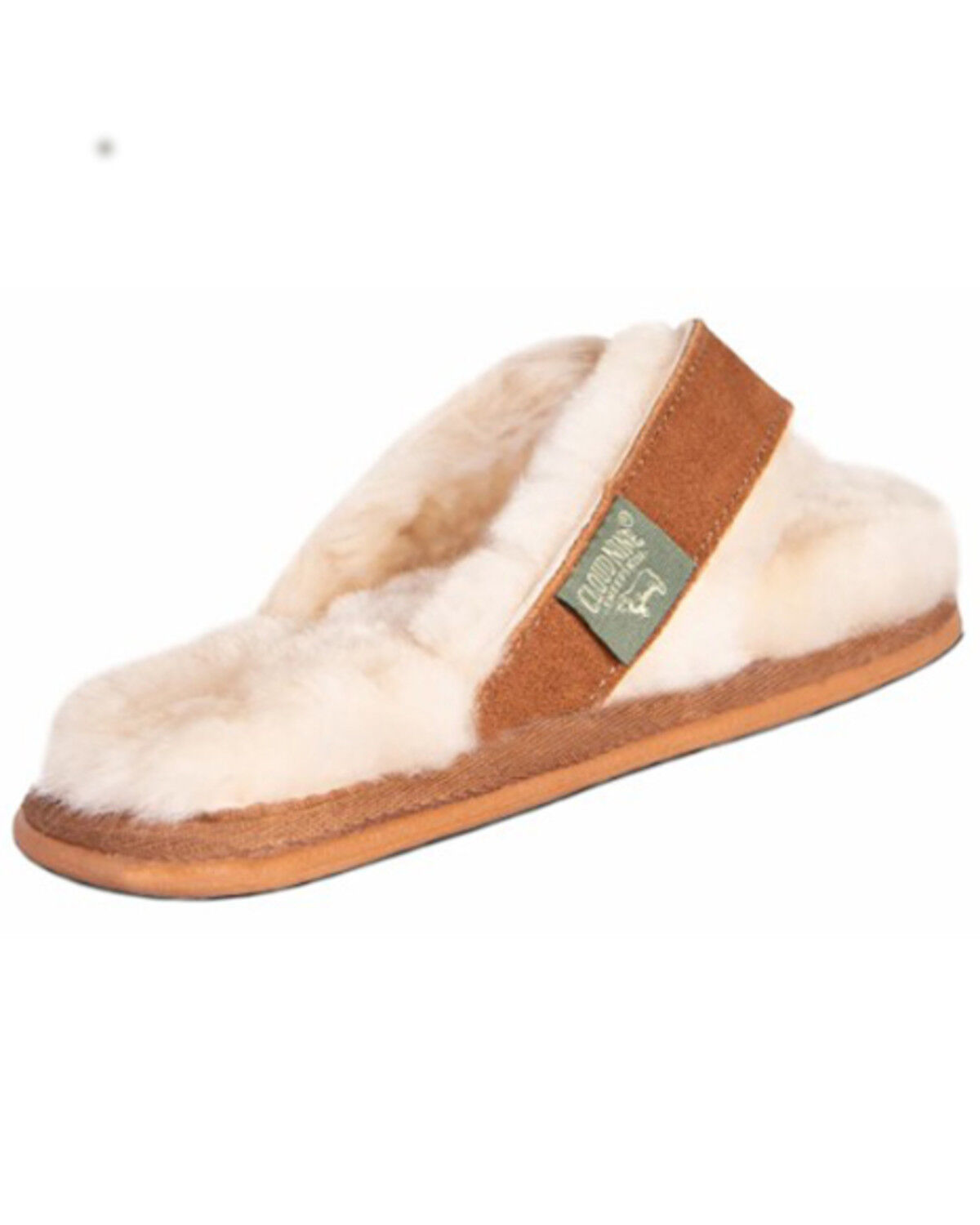 Image #4 - Cloud Nine Women's Sheepskin Lined Flip Flops, Chestnut, hi-res
