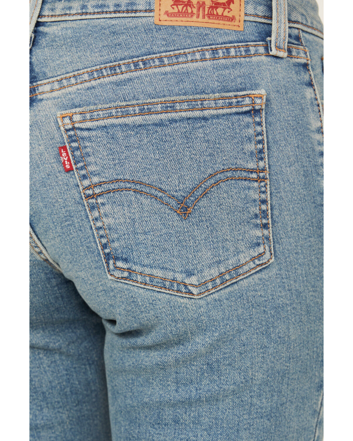 Image #4 - Levi's Superlow Medium Wash Stretch Bootcut Jeans, Medium Wash, hi-res