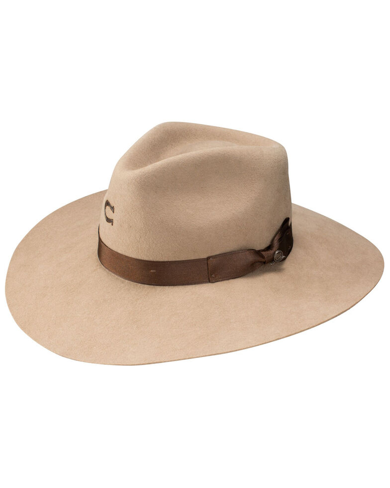 Charlie 1 Horse Women's Sand Highway Western Wool Hat , Sand, hi-res