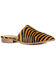 Image #1 - Diba True Women's High Up Fashion Mules - Pointed Toe, Zebra, hi-res