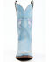 Image #4 - Laredo Women's Joy 11" Hummingbird Embroidered Western Boot - Square Toe, Blue, hi-res