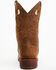 Image #5 - RANK 45® Men's Warrior Performance Western Boots - Broad Square Toe, Coffee, hi-res