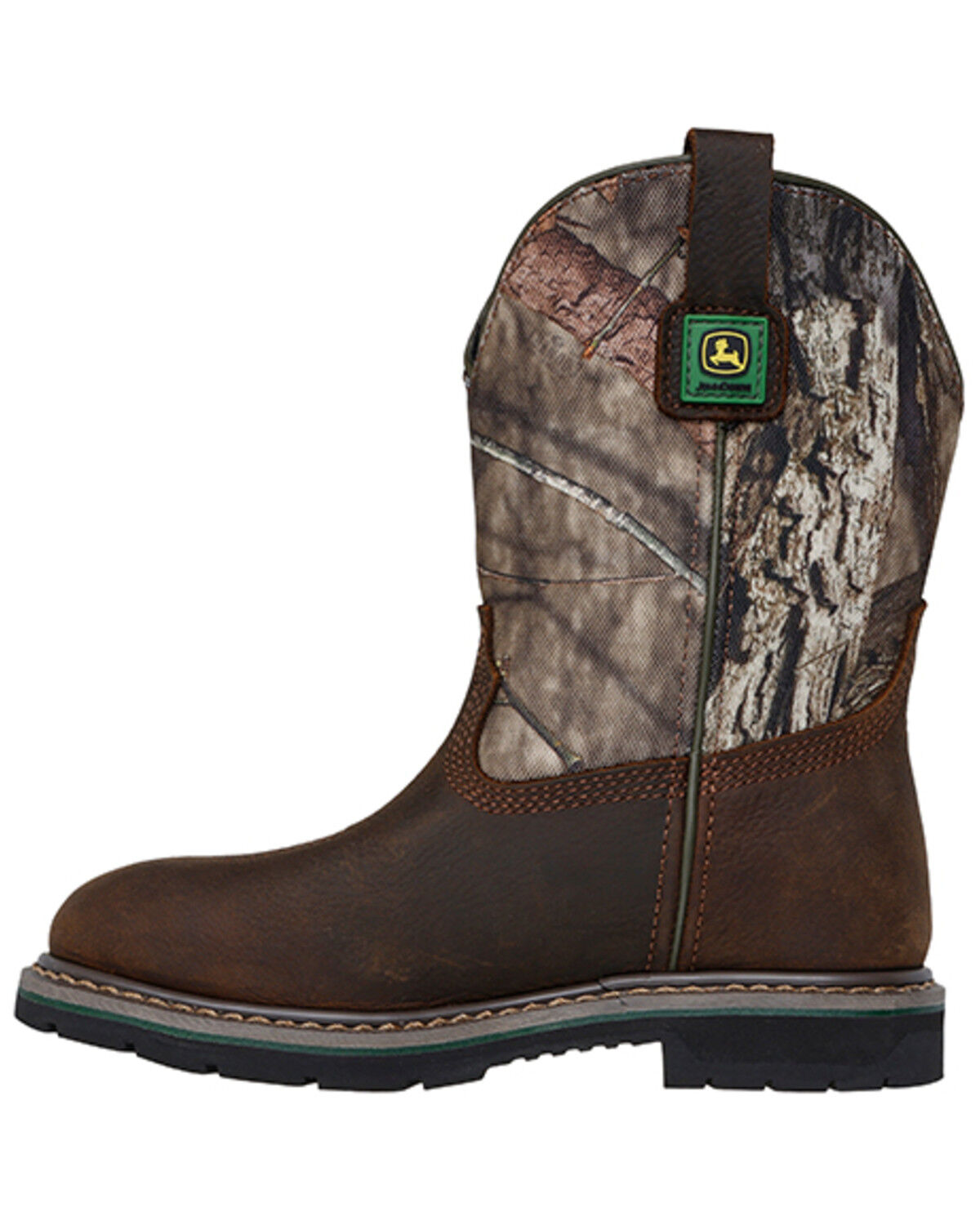 Image #3 - Skechers X John Deere Boys' Moss Burrow Waterproof Boots - Round Toe, Camouflage, hi-res