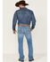 Image #3 - Cody James Men's Yeehaw Light Wash Stackable Straight Jeans , Light Wash, hi-res