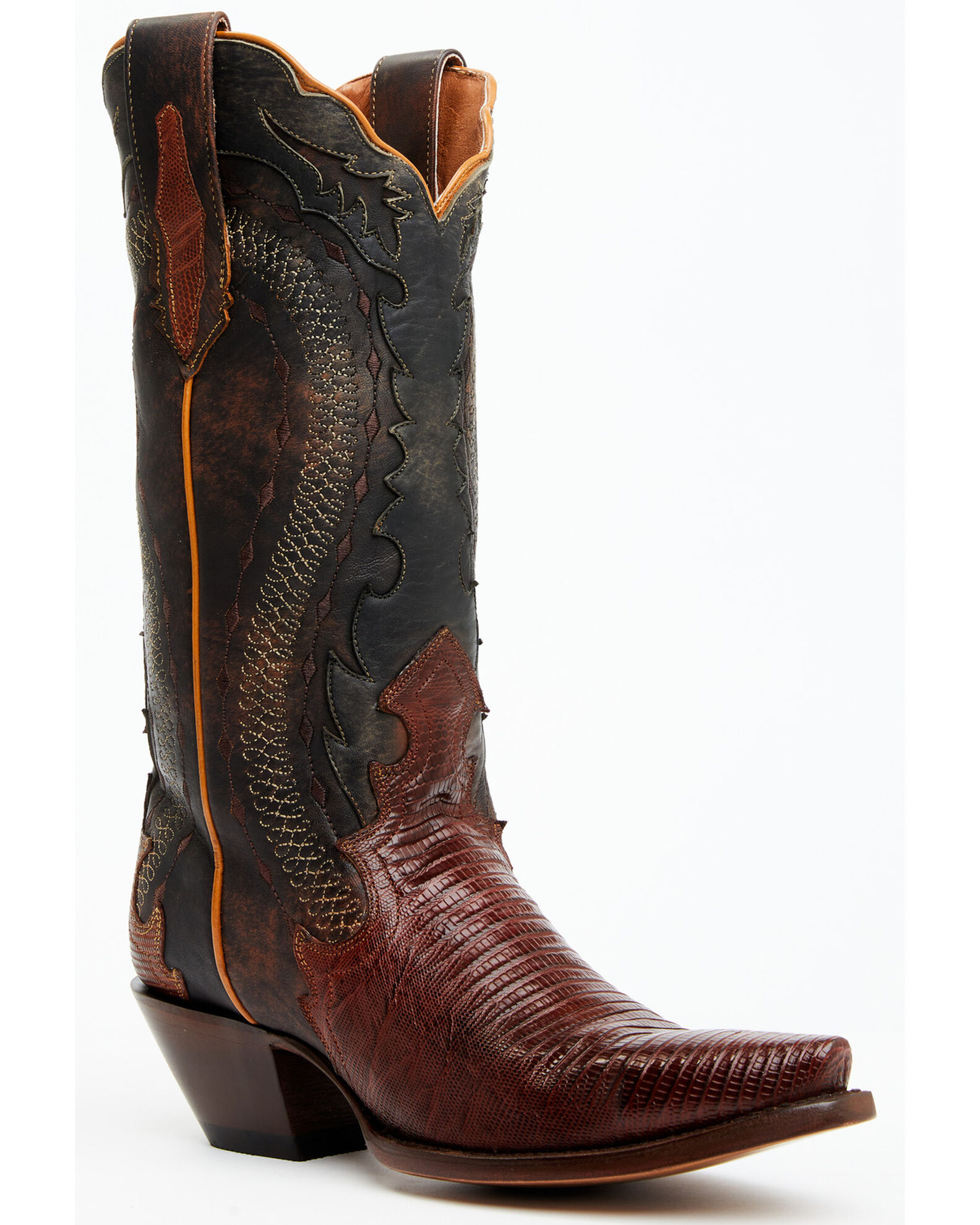 Womens lizard cowboy boots online