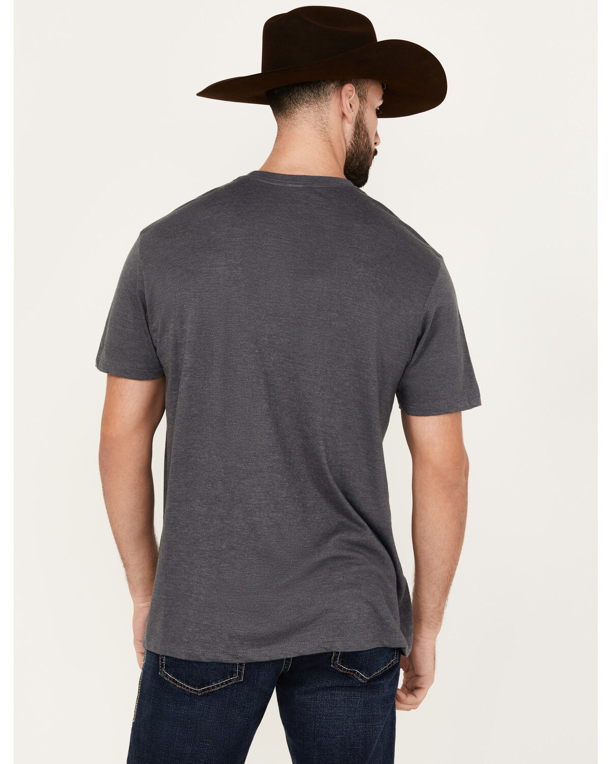 Image #4 - Moonshine Spirit Men's Drink Deep Short Sleeve Graphic T-Shirt, Charcoal, hi-res
