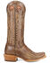 Image #2 - Dan Post Women's Adelaide Western Boots - Square Toe, Camel, hi-res