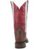Image #5 - Dan Post Women's Bandera Western Boots - Broad Square Toe, Tan, hi-res