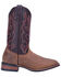 Image #3 - Laredo Men's Lodi Western Boots - Broad Square Toe, Taupe, hi-res