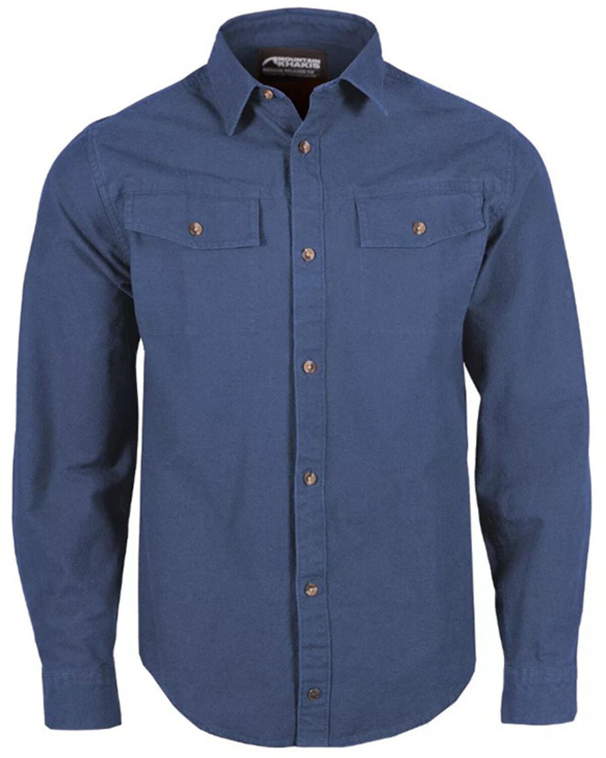 Mountain Khakis Men's Hamilton Chamois Shirt, Navy, hi-res