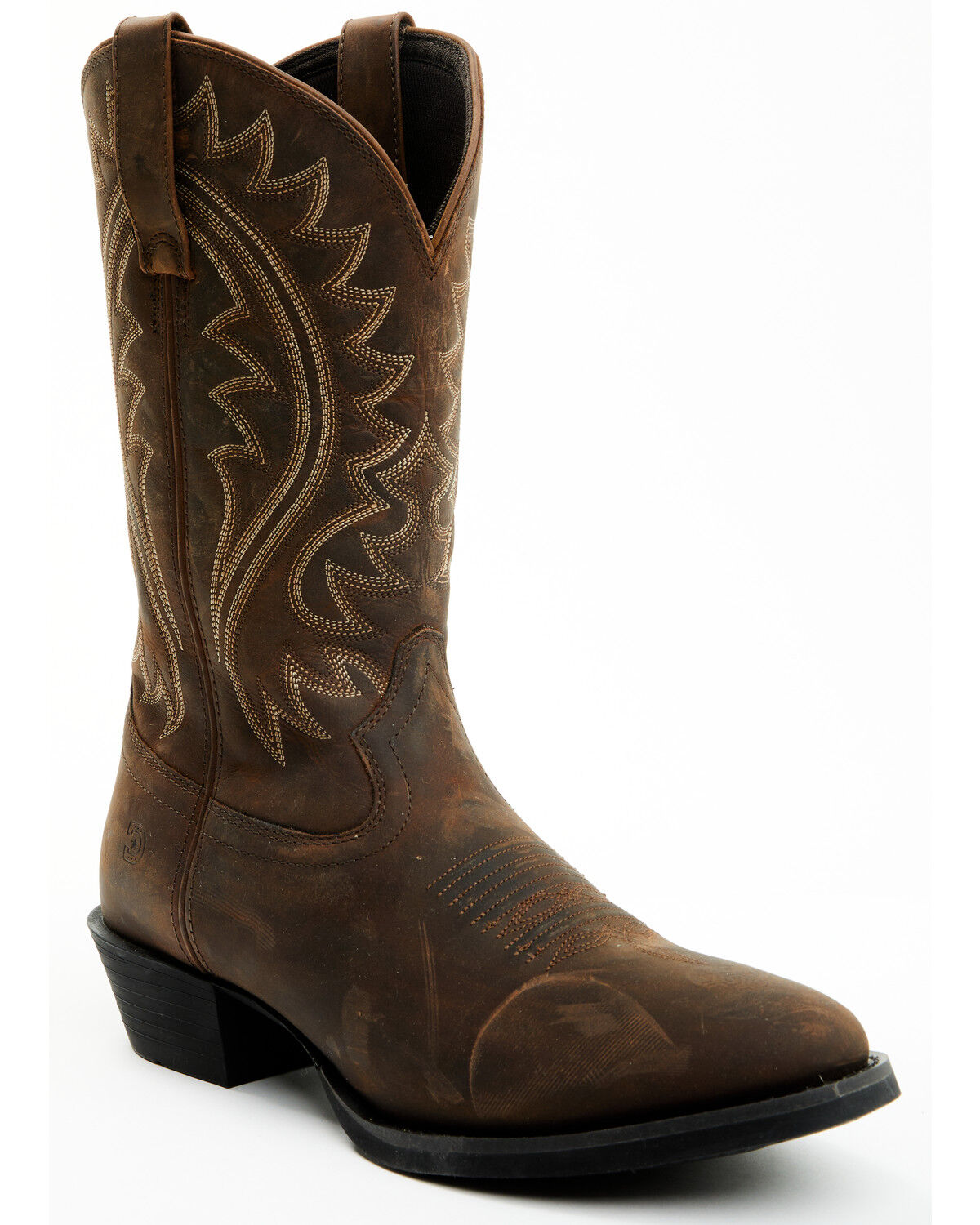 Image #1 - Durango Men's Shyloh Western Boots - Round Toe, Brown, hi-res