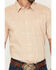 Image #3 - RANK 45® Men's Mustang 2 Geo Print Short Sleeve Button-Down Stretch Western Shirt, Tan, hi-res