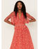 Image #2 - Cleobella Women's Laurel Floral Print Dress, Red, hi-res