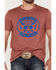 Image #3 - Dale Brisby Men's Rodeo Ol' Son Steerhead Skull Graphic Short Sleeve T-Shirt , Red, hi-res