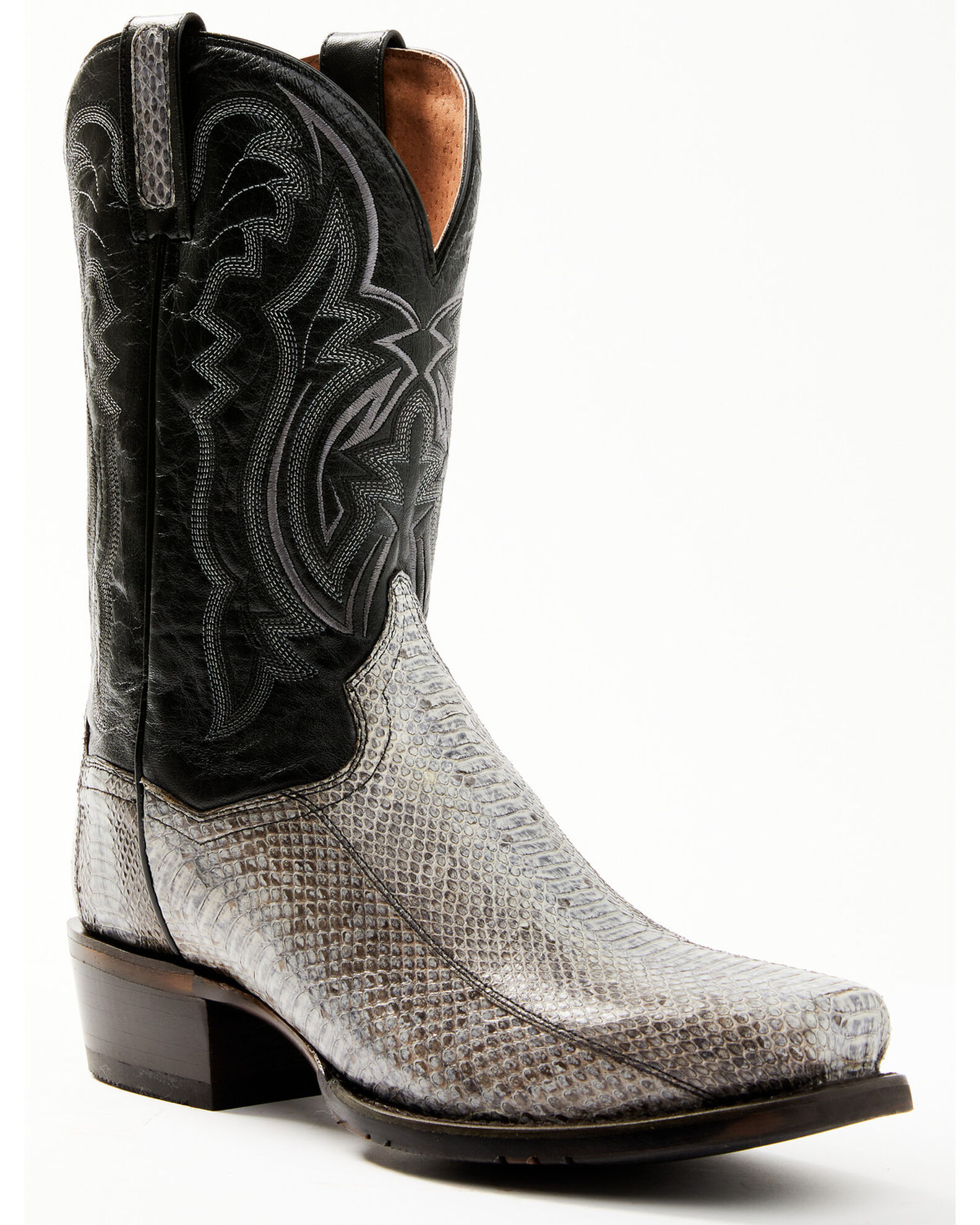 Dan Post Men s Exotic Water Snake Western Boot Square Toe