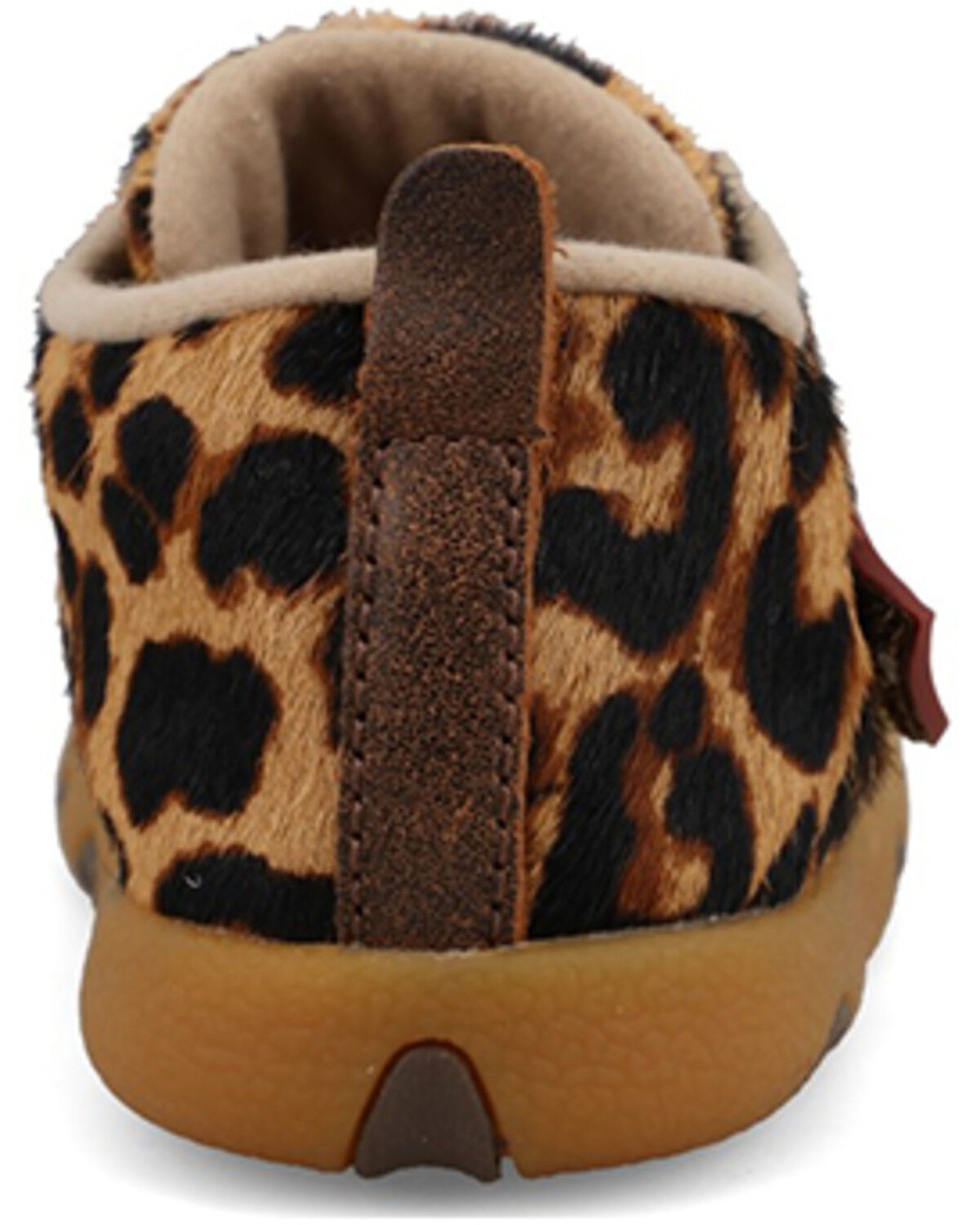 Image #5 - Twisted X Toddler Girls' Driving Mocs, Leopard, hi-res