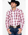 Image #3 - Cody James Men's Brooks Plaid Long Sleeve Western Shirt , White, hi-res