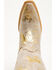 Image #6 - Corral Girls' Golden Touches Suede Western Boots - Snip Toe, Gold, hi-res