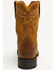 Image #5 - Laredo Men's Bravado Roper Performance Western Boots - Round Toe, Tan, hi-res
