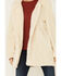 Saints & Hearts Women's Button Front Sherpa Jacket , Cream, hi-res