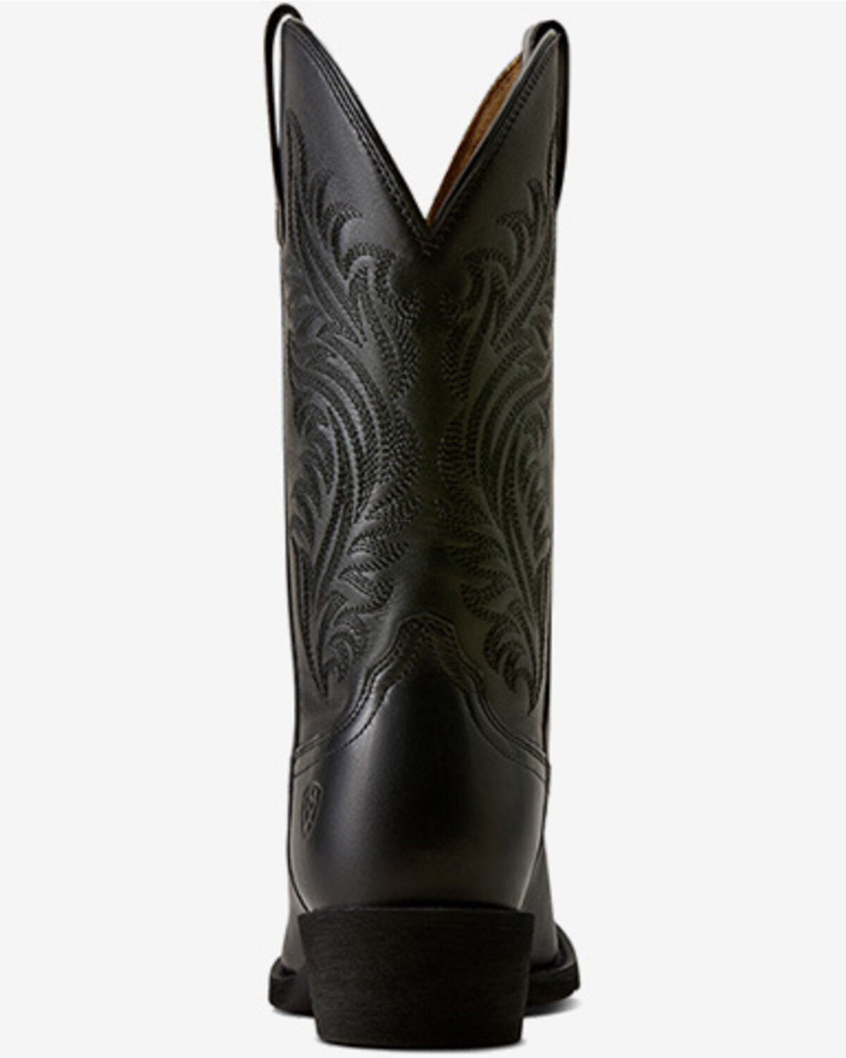 Image #3 - Ariat Women's Round Up Performance Western Boots - Square Toe, Black, hi-res