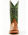 Image #4 - Cody James Men's Peridot Green Leather Western Boots - Broad Square Toe , Green, hi-res