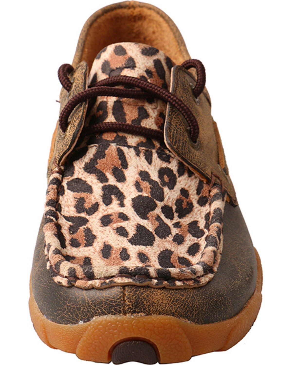 leopard print driving moccasins