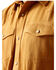 Image #3 - Ariat Men's Jurlington Retro Fit Solid Long Sleeve Snap Western Shirt, Mustard, hi-res