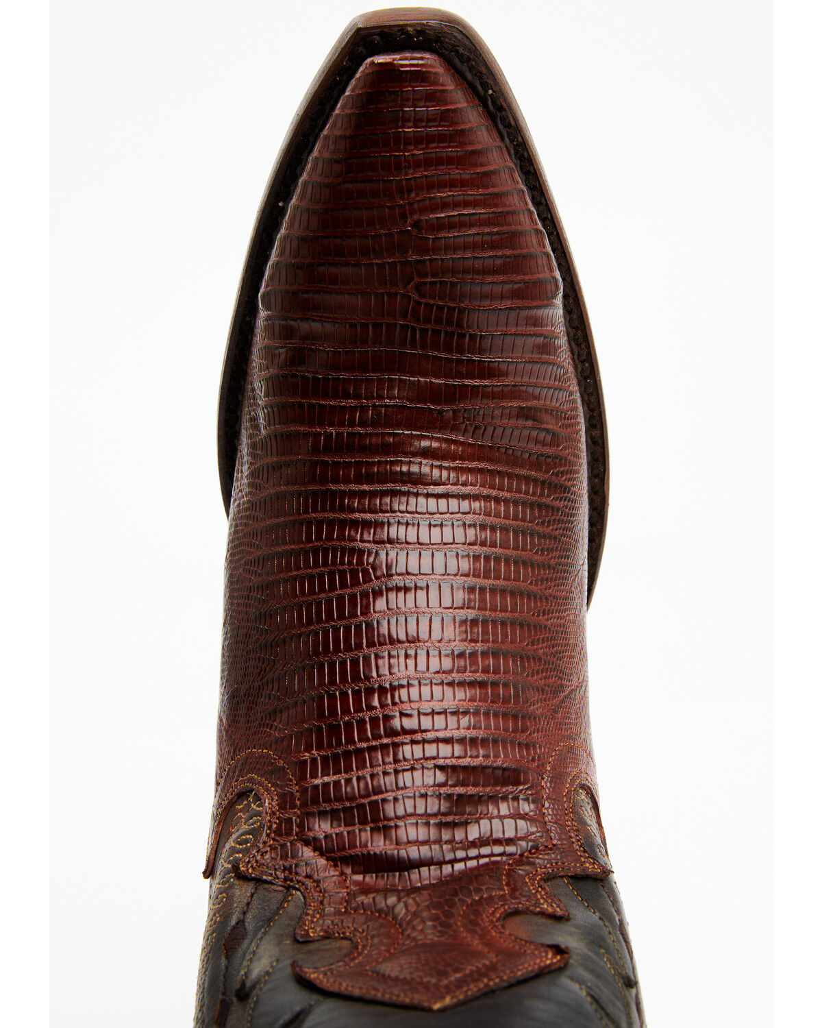 Image #6 - Dan Post Women's 12" Exotic Lizard Western Boots - Snip Toe, , hi-res