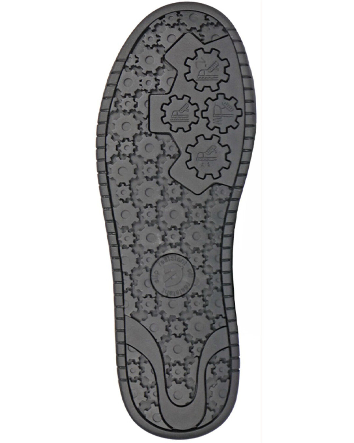 Image #7 - Die Hard Men's Solstice Lace-Up Work Shoes - Composite Toe, Black/grey, hi-res