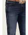 Image #2 - Wrangler Retro Men's Eastbrook Dark Wash Stretch Slim Bootcut Jeans, Dark Wash, hi-res