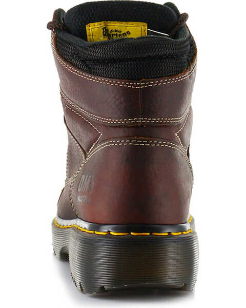 Dr. Martens Men's Ironbridge Ex Wide Work Boots - Steel Toe, Brown, hi-res