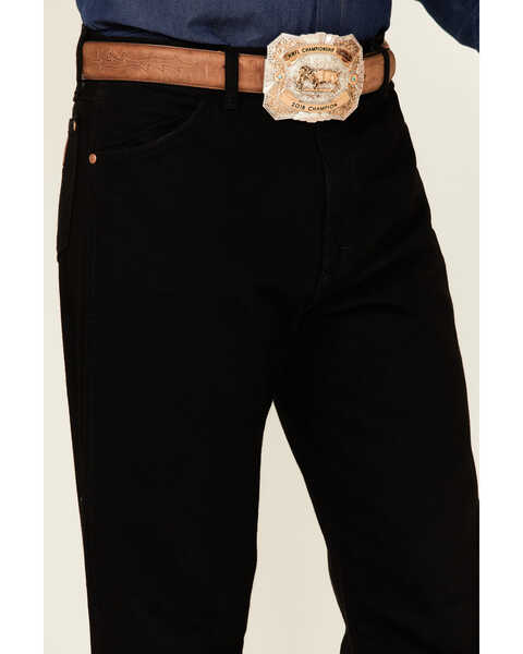 Wrangler 13MWZ Cowboy Cut Original Fit Jeans - Prewashed Colors, Shadow Black, hi-res