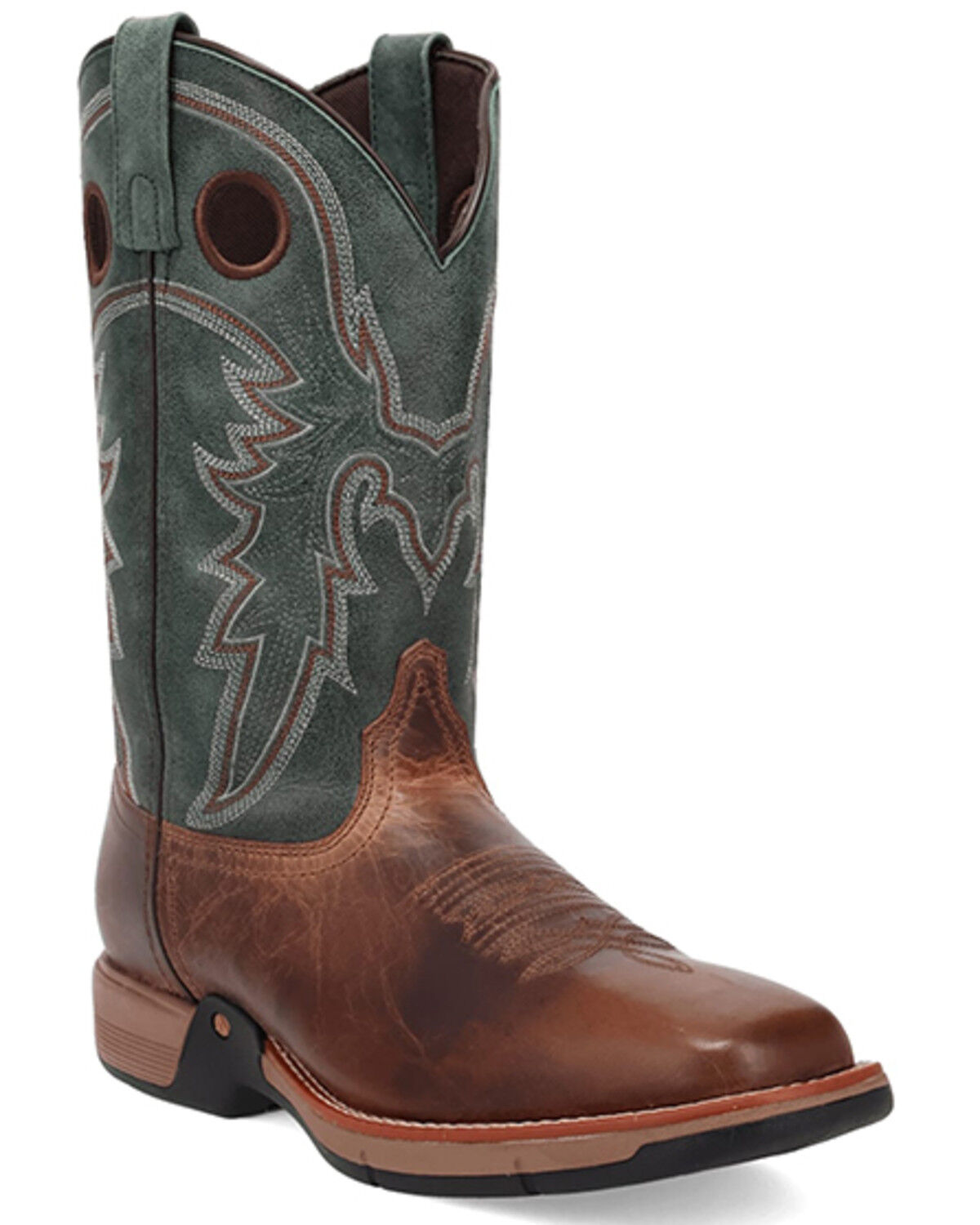 Image #1 - Laredo Men's Tri-Tech Alloy Performance Western Boots - Broad Square Toe, Tan, hi-res