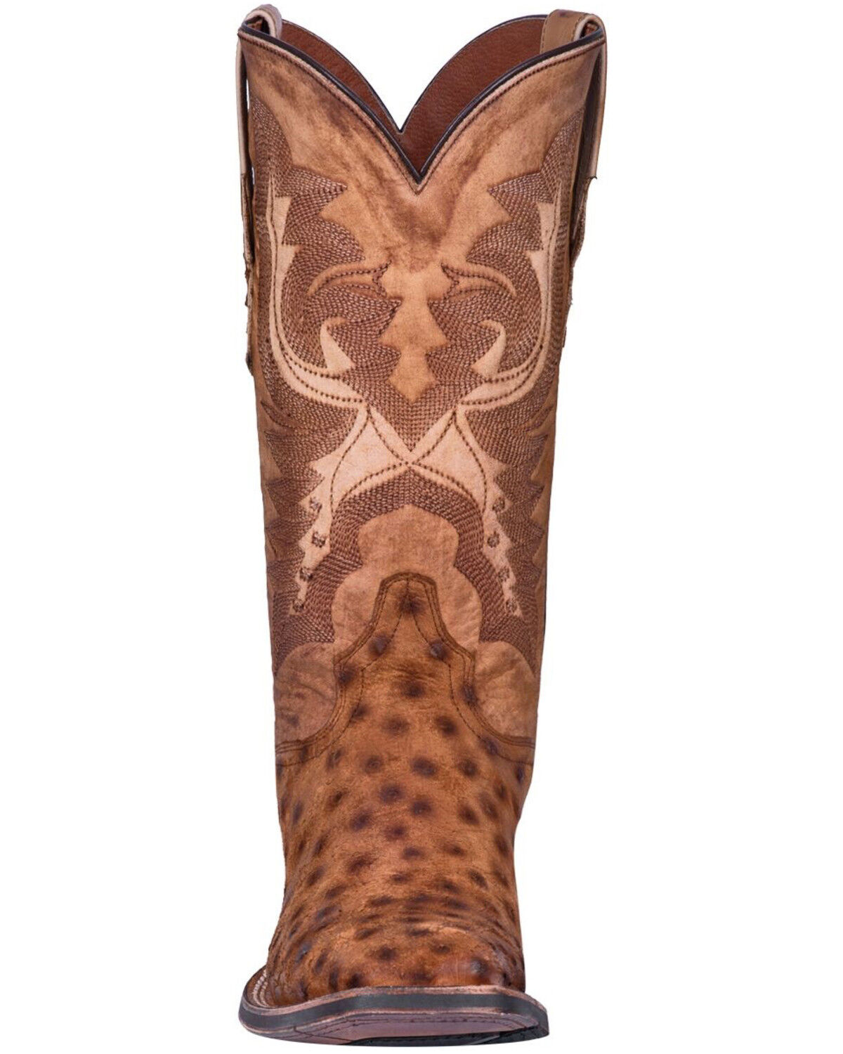 Image #5 - Dan Post Men's Stark Western Boots - Square Toe, Brown, hi-res