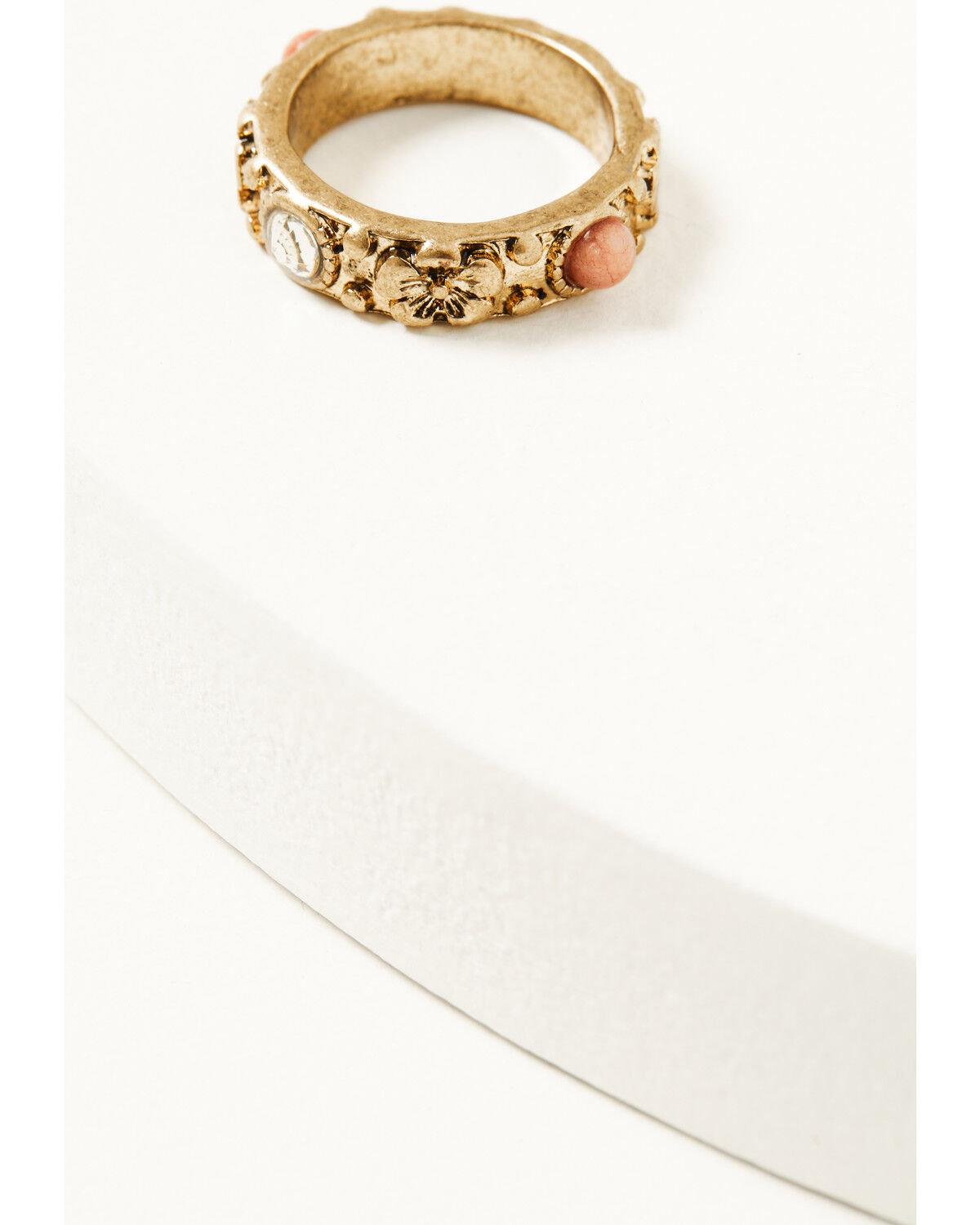 Image #6 - Shyanne Women's Golden Hour 5-Piece Mixed Ring Set, Gold, hi-res