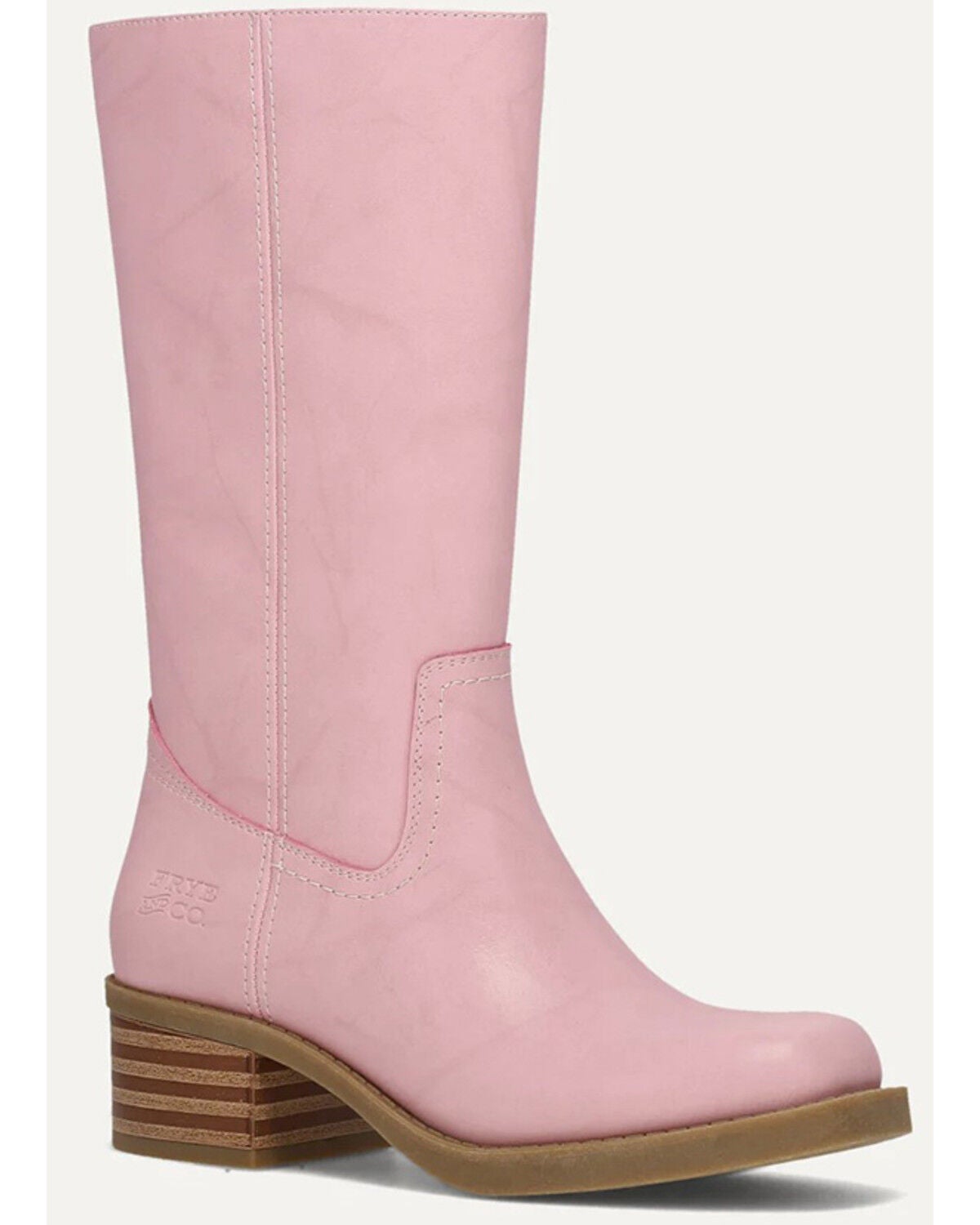Frye & Co Girls' Miranda 14 Boots - Square Toe, Pink, hi-res