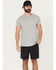 Image #1 - Cinch Men's ARENAFLEX® Solid Shorts, Black, hi-res