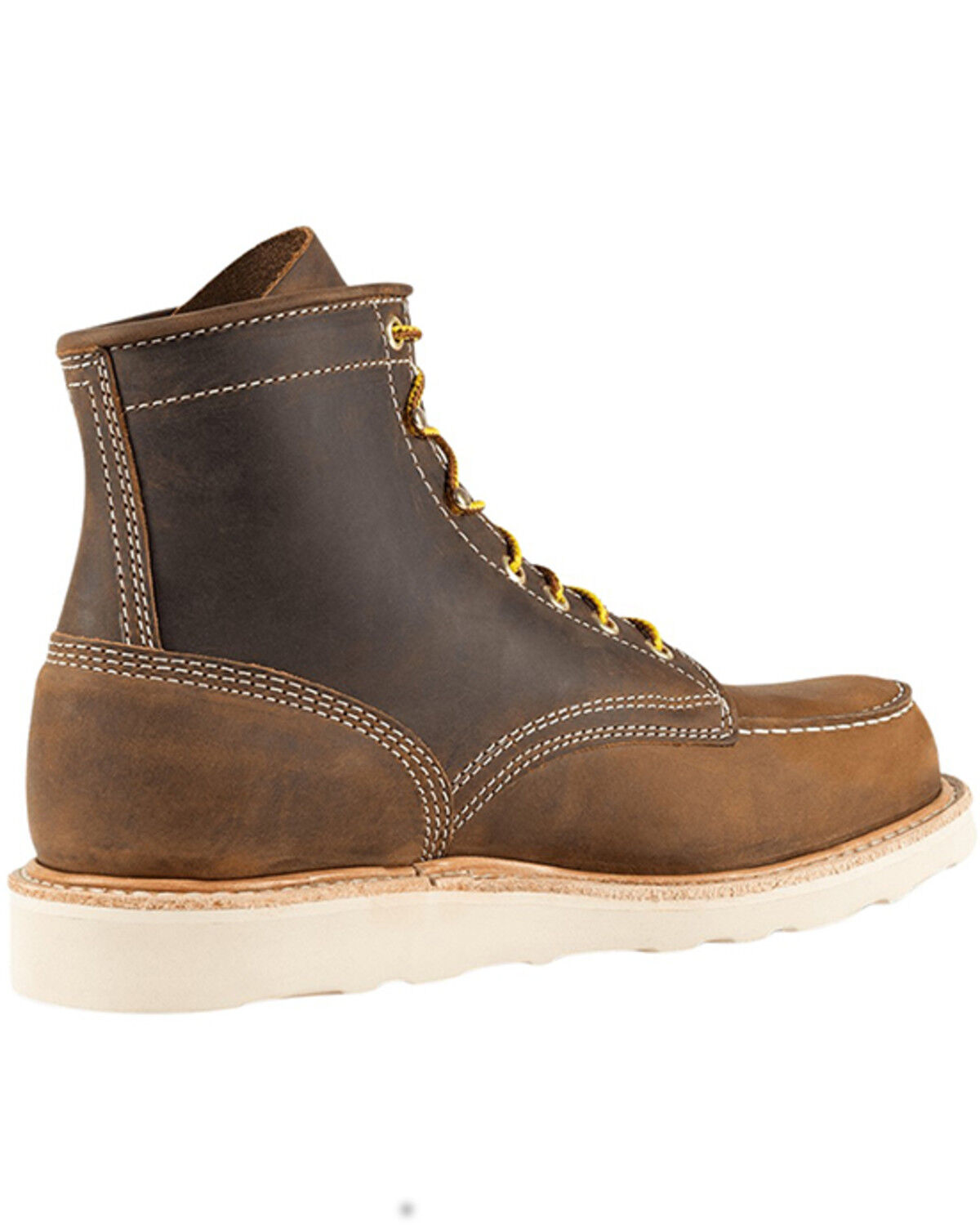 Image #3 - Whites Boots Men's 6" Perry Lace-Up Work Boots - Moc Toe, , hi-res