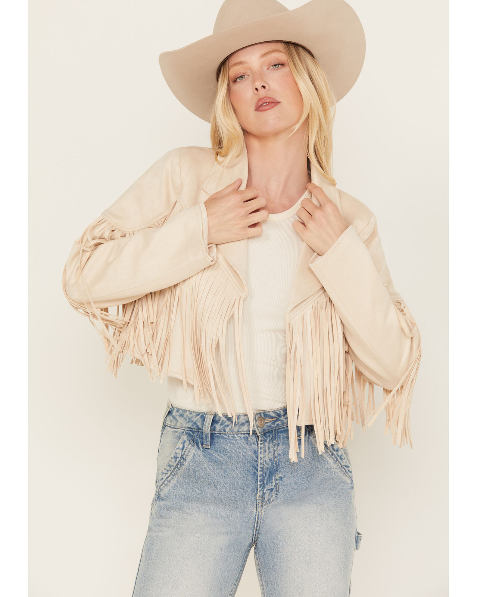 All saints fringe jacket shop