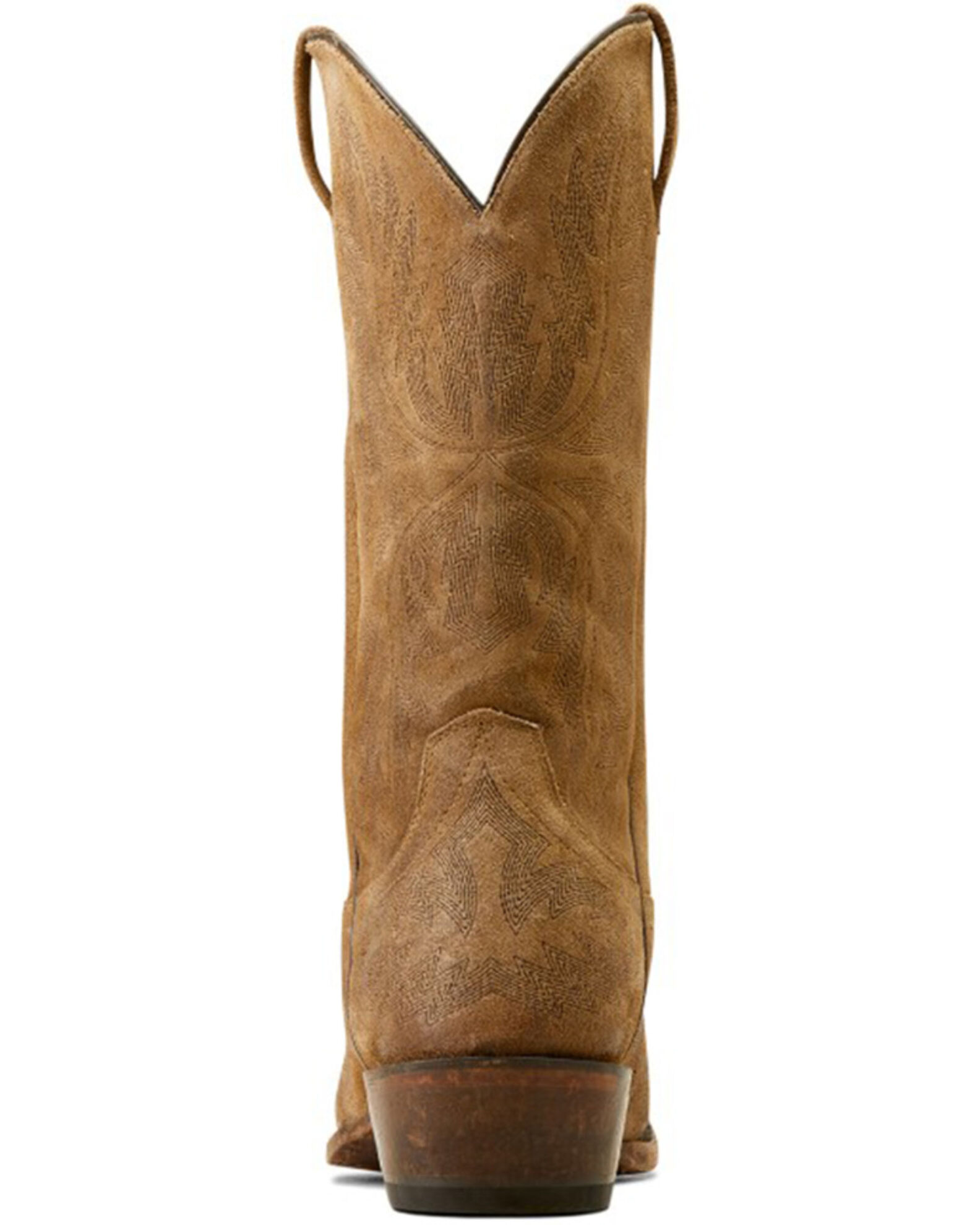 Image #3 - Ariat Men's Ryman Roughout Western Boots - Snip Toe, Brown, hi-res